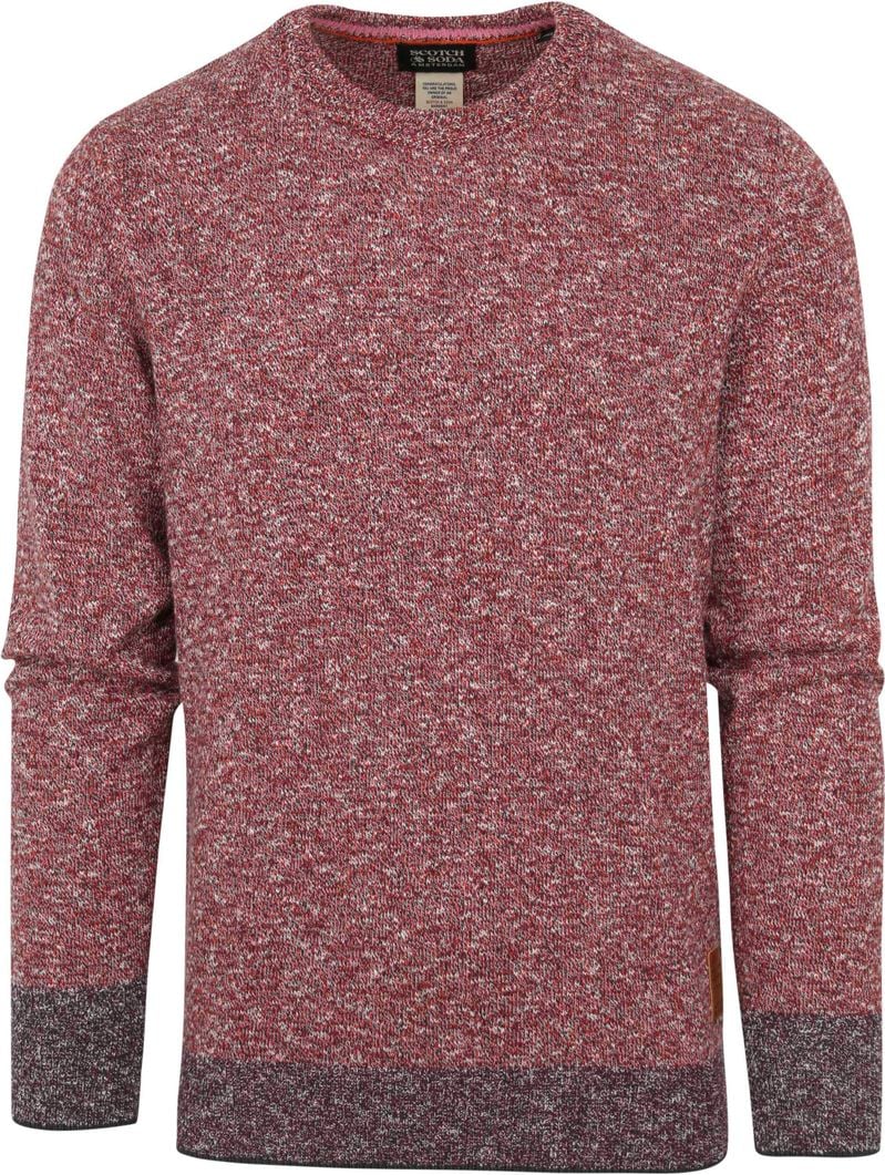 Scotch and Soda Pullover Rot Melange - Größe S von Scotch and Soda