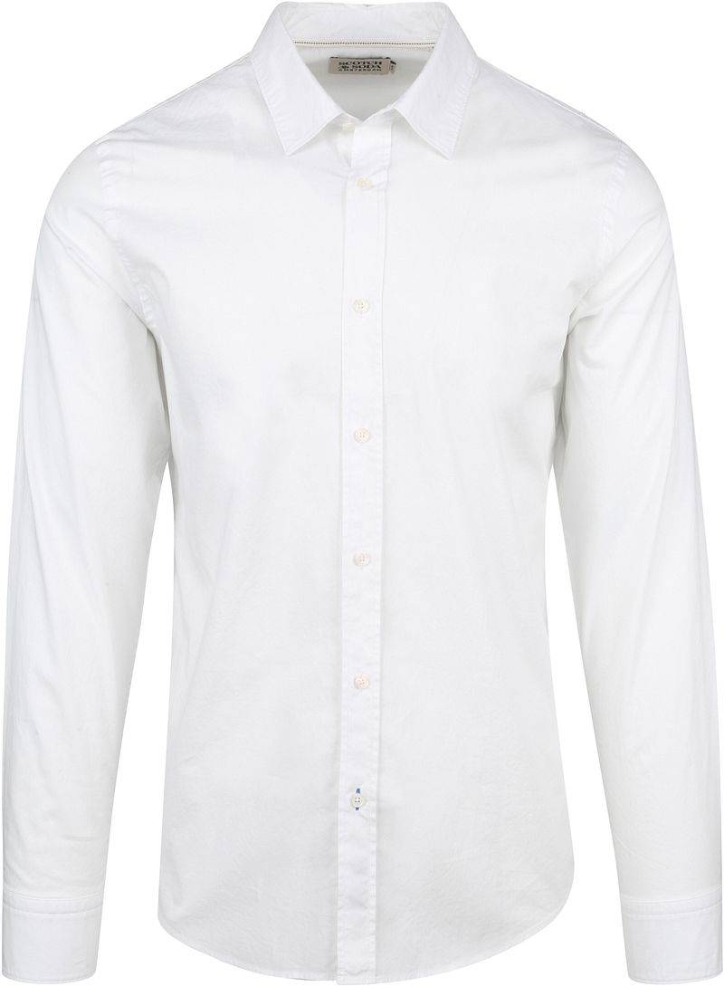Scotch and Soda Slim-Fit Hemd Weiß - Größe XXL von Scotch and Soda