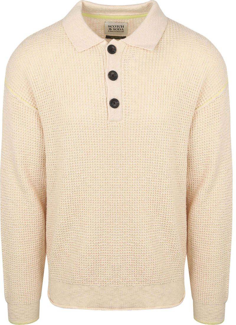 Scotch and Soda Waffle stitch dropped shoulder long - Größe XXL von Scotch and Soda