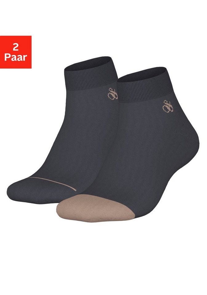 Scotch & Soda Shrunk Kurzsocken (2-Paar) Sparpackeung Sneakersocken, Atmungsaktiv, High Quality von Scotch & Soda Shrunk