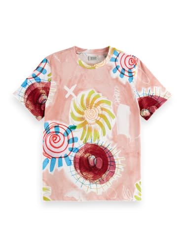 All Over Printed Regular Fit T-Shirt von Scotch & Soda