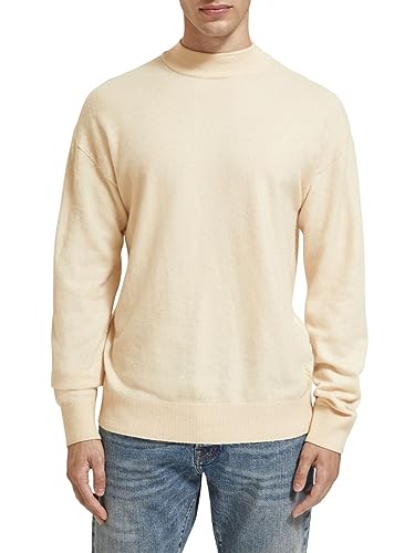 Dropped Shoulder Basic Mock in Recycled Polyester Blend von Scotch & Soda