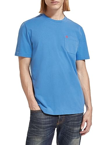 Regular Fit Chest Pocket Jersey T-Shirt in Organic Cotton von Scotch & Soda