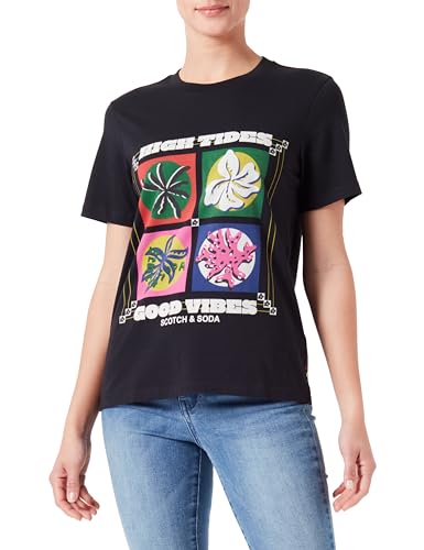 Regular Fit Front Artwork T-Shirt von Scotch & Soda