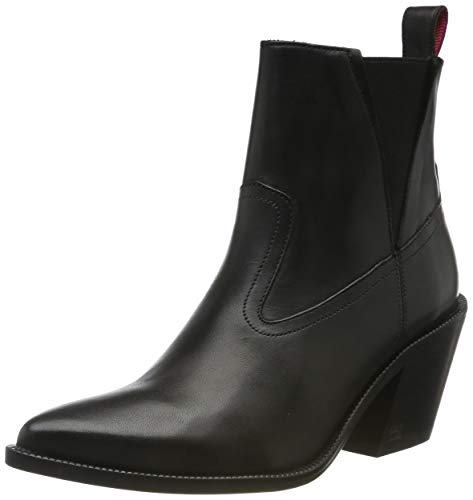 SCOTCH & SODA FOOTWEAR Damen Abbey Chelsea Boots, Schwarz (Black S00), 40 EU von Scotch & Soda