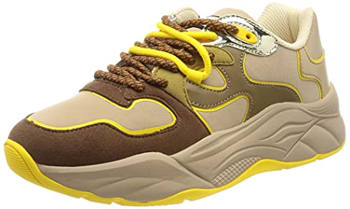 SCOTCH & SODA FOOTWEAR Damen Celest Sneaker, Brown Multi, 39 EU von Scotch & Soda