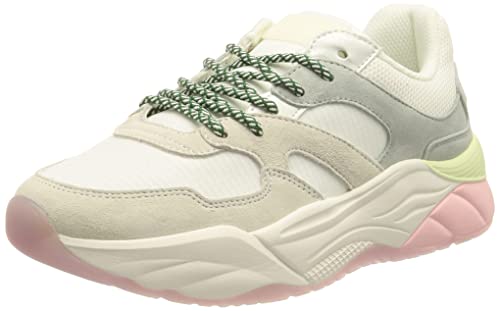 SCOTCH & SODA FOOTWEAR Damen Celest Sneaker, White Multi, 36 EU von Scotch & Soda