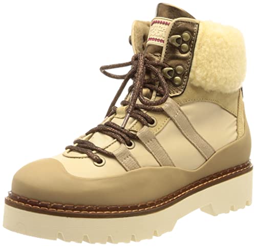 SCOTCH & SODA FOOTWEAR Damen Olivine Stiefelette, Cream, 39 EU von Scotch & Soda