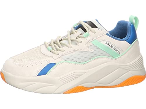 SCOTCH & SODA FOOTWEAR Herren Cassius Sneaker, Cream Multi, 43 EU SCOTCH & SODA FOOTWEAR Herren Cassius Sneaker, Cream Multi, 43 EU von Scotch & Soda