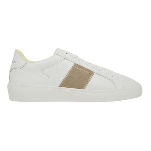 SCOTCH & SODA FOOTWEAR Herren PLAKKA 2.0 Sneaker, White Sand, 43 EU von Scotch & Soda