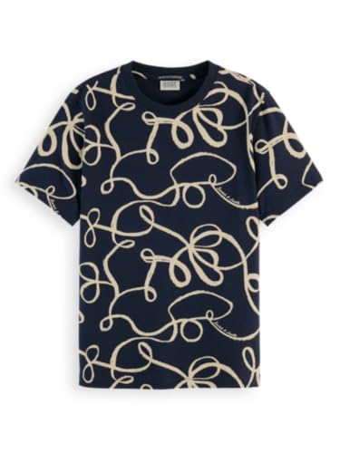 Scotch & Soda All Over Print Regular Fit T-Shirt von Scotch & Soda