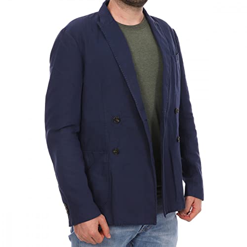 Scotch & Soda Blauer Herren-Blazer, blau, 52 von Scotch & Soda