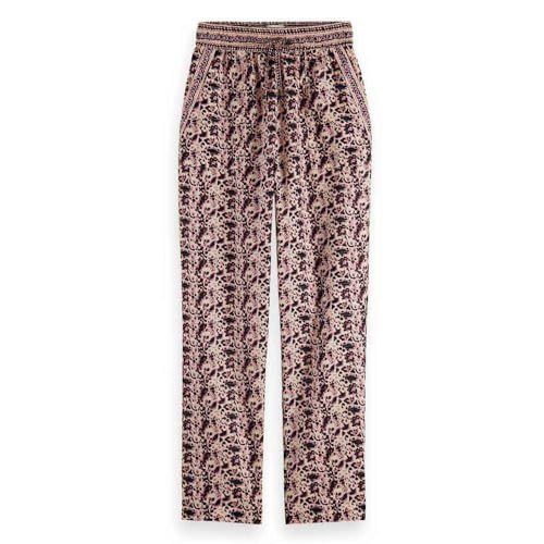 Scotch & Soda Women's Print Beach Pants, Block Floral, S von Scotch & Soda