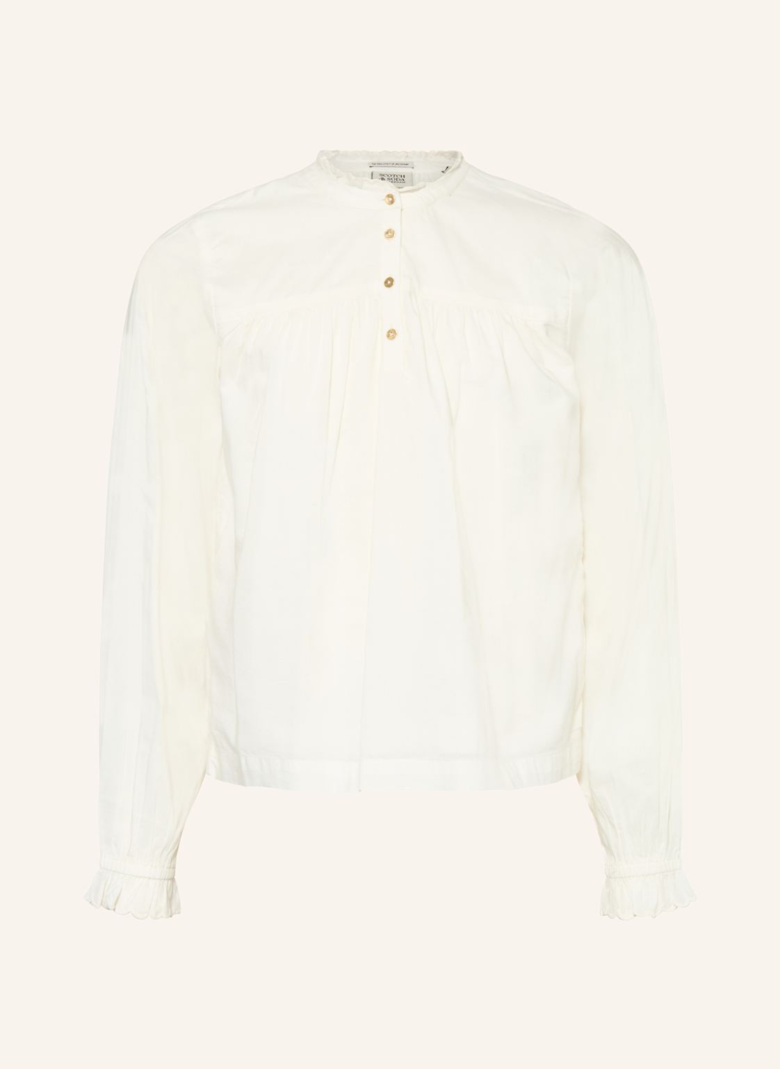Scotch & Soda Blusenshirt weiss von Scotch & Soda