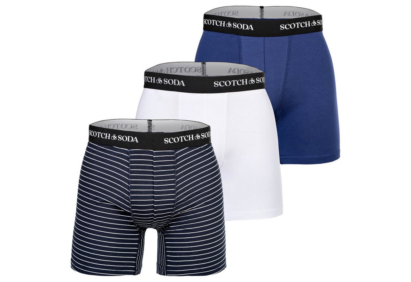 Scotch & Soda Boxer Herren Boxershort 3er Pack Baumwolle (Packung, 3er Pack) von Scotch & Soda