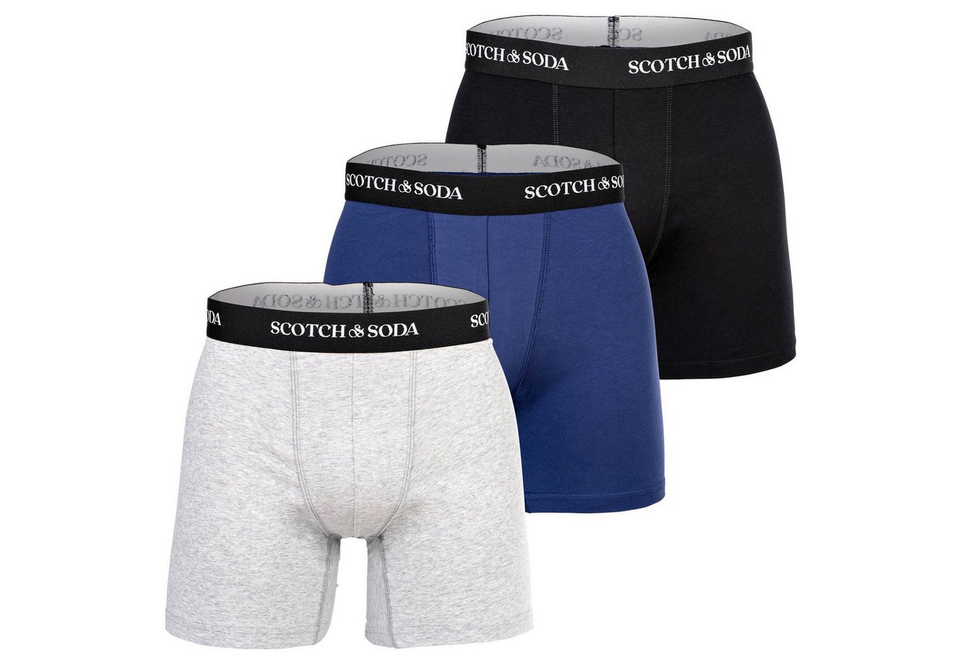 Scotch & Soda Boxer Herren Boxershort 3er Pack Baumwolle (Packung, 3er Pack) von Scotch & Soda