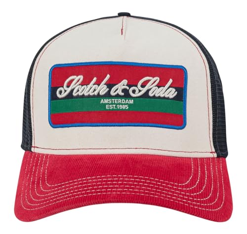 Scotch & Soda Canyon Adjustable Trucker Hat Red von Scotch & Soda