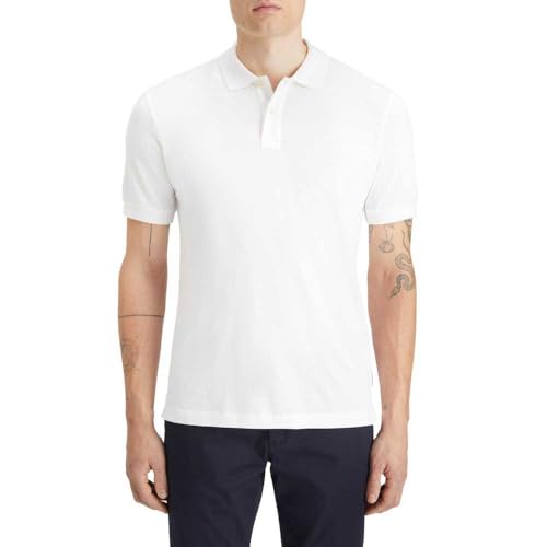 Scotch & Soda Men's Core-Logo Pique Polo Shirt, White, XL Scotch & Soda Men's Core-Logo Pique Polo Shirt, White, XL von Scotch & Soda