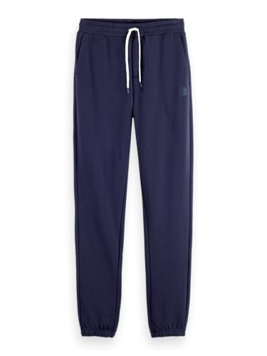 Scotch & Soda Herren Essential Badge Logo Sweatpants, Night, M EU von Scotch & Soda