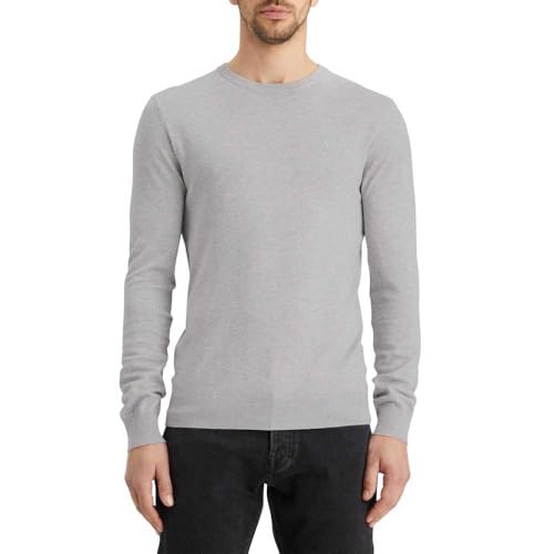 Scotch & Soda Men's CORE-Viscose Crewneck Pullover Sweater, Grey Melange, XL von Scotch & Soda