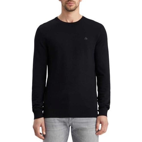 Scotch & Soda Herren Viscose Pullover Sweater, Black, L von Scotch & Soda