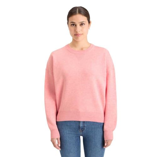 Scotch & Soda Damen Compact Knitted Relaxed Pullover Sweater, Clay Pink Melange 7408, M EU von Scotch & Soda