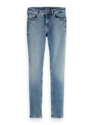 Scotch & Soda Damen Core Bohemienne Mid Rise Skinny Blue Draft Jeans, Blue Draft, 31W / 32L EU Scotch & Soda Damen Core Bohemienne Mid Rise Skinny Blue Draft Jeans, Blue Draft, 31W / 32L EU von Scotch & Soda