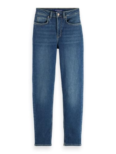 Scotch & Soda Damen Core High Five Super Stretch Slim - Classic Blue Jeans, Classic Blue, 29W / 32L EU von Scotch & Soda