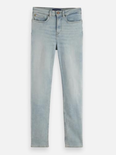 Scotch & Soda Damen High Five Slim Jeans, Takedown Blue 966, 28 W/32 L von Scotch & Soda