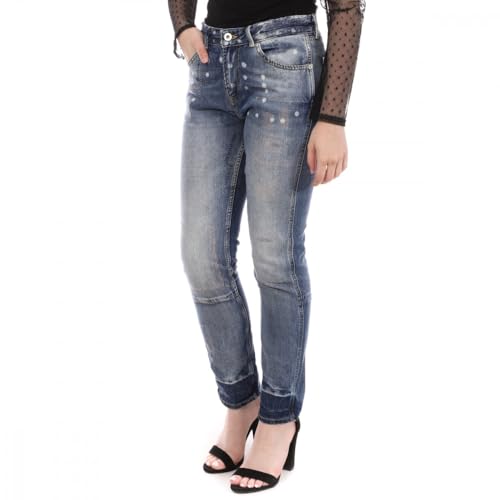 Scotch & Soda Damen Jean Boyfriend Blau Délavé Femme Bandit Hosen, bunt, 28W von Scotch & Soda