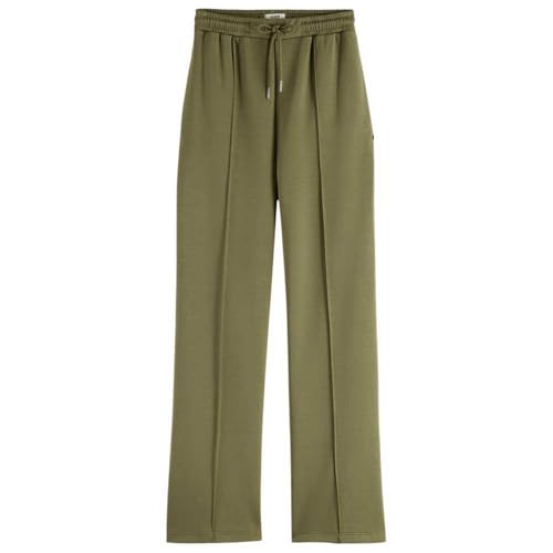 Scotch & Soda Damen Modal Pin-Tuck Sweatpants, Washed Military 7357, M EU von Scotch & Soda
