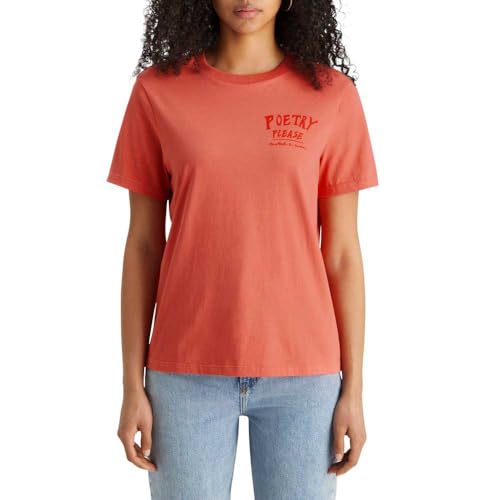 Scotch & Soda Damen Regular Fit with Small Chest Artwork T-Shirt, Negroni 7329, M EU von Scotch & Soda
