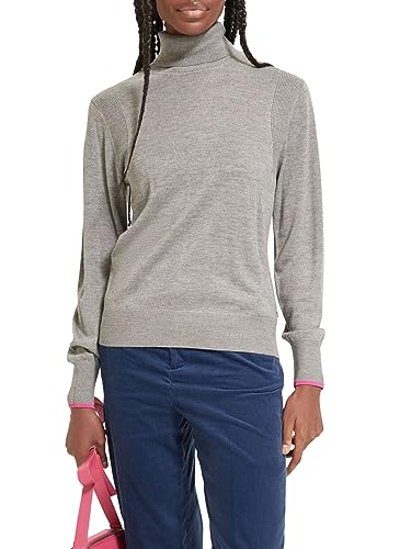 Scotch & Soda Damen Relaxed-Fit Roll Neck Pullover, Mid Grey Melange, XL Scotch & Soda Damen Relaxed-Fit Roll Neck Pullover, Mid Grey Melange, XL von Scotch & Soda