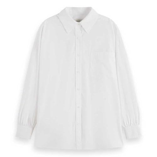 Scotch & Soda Damen Shirt Core Girlfriend Poplin Shirt, Shirting Blue,38 Scotch & Soda Damen Shirt Core Girlfriend Poplin Shirt, Shirting Blue,38 von Scotch & Soda