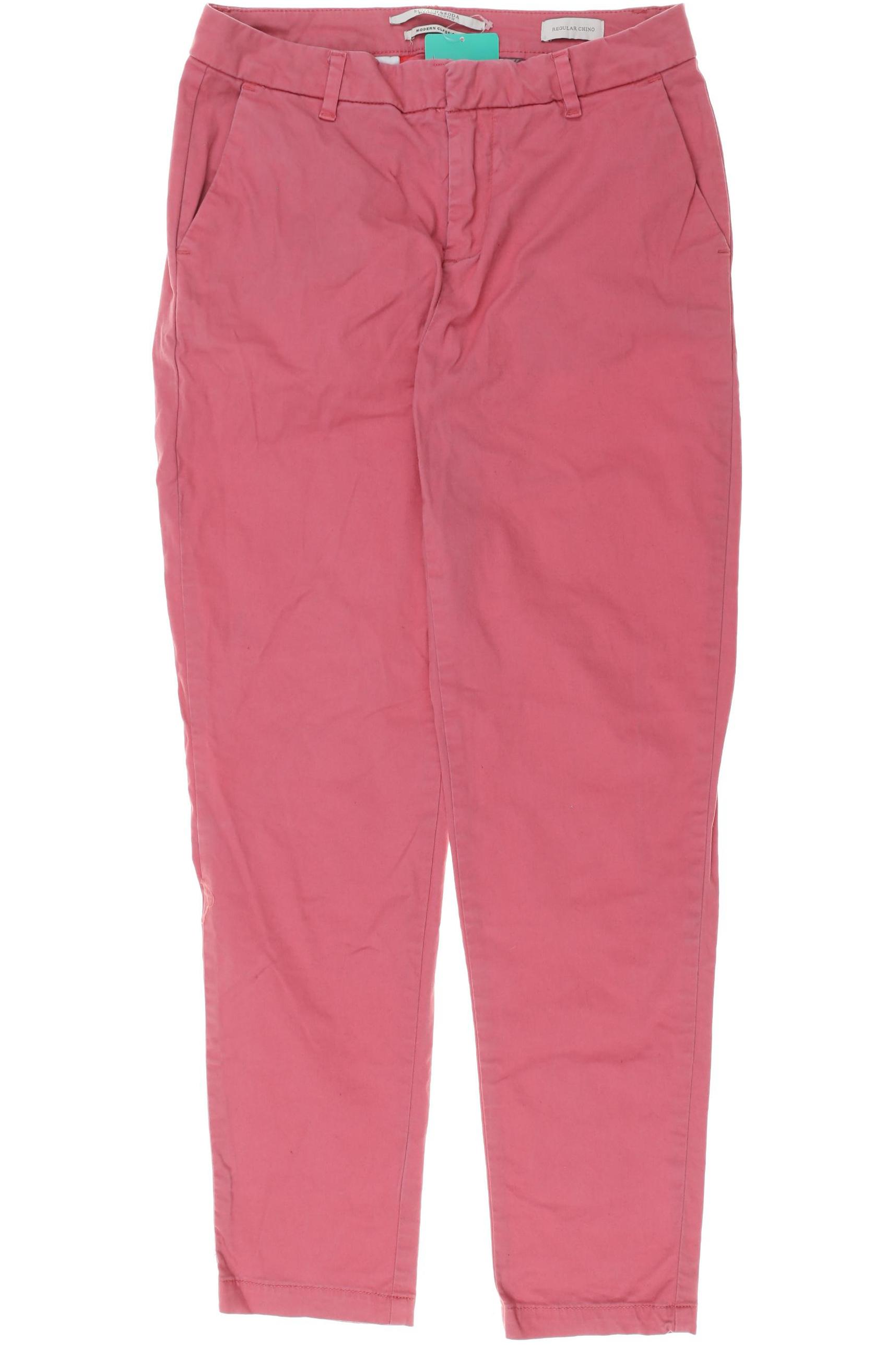 Scotch & Soda Damen Stoffhose, pink von Scotch & Soda