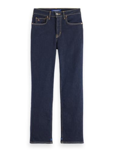 Scotch & Soda Damen The Sky Straight Jeans, Clean Blue, 27W / 30L EU von Scotch & Soda