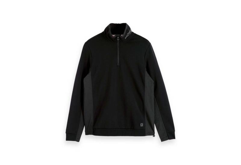 Scotch & Soda Fleecepullover Scotch & Soda Herren Pullover Half Zip High Neck 153580 von Scotch & Soda