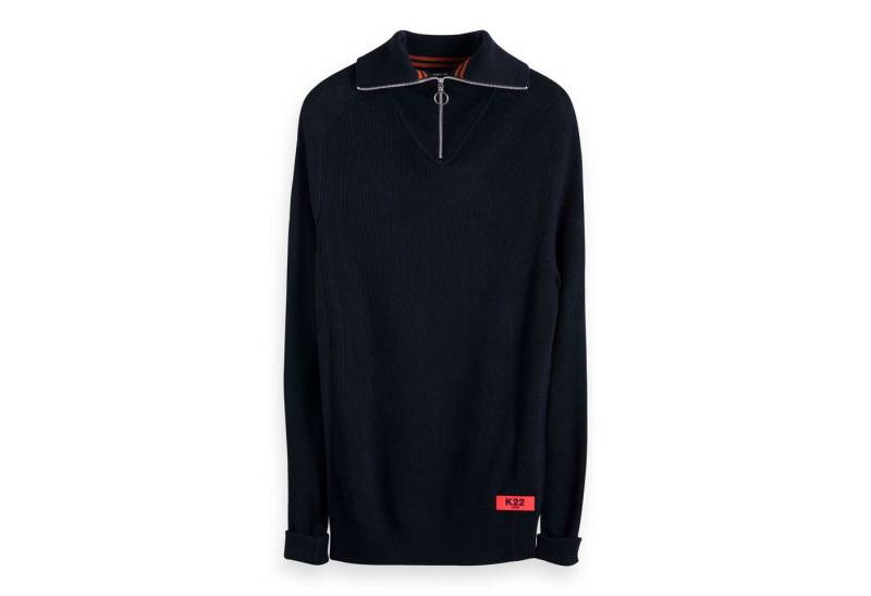 Scotch & Soda Fleecepullover Scotch & Soda Herren Pullover Lightweight Rib Knit 152347 von Scotch & Soda