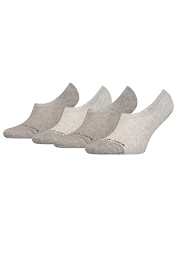 Scotch & Soda Füßlinge Socken für Herren im 4er Pack, Farbe:Grey Heather, Socken & Strümpfe:43-46 von Scotch & Soda