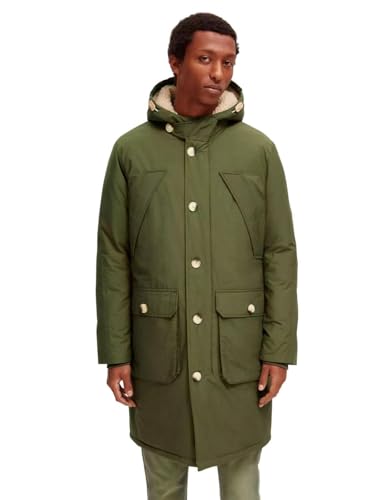 Scotch & Soda Gepolsterter Parka, Grün, grün, Large von Scotch & Soda