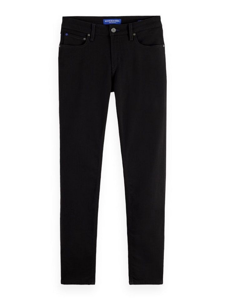 Scotch & Soda Gerade Jeans CORE SKIM SKINNY JEANS STAY BLACK von Scotch & Soda