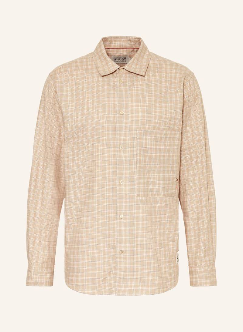 Scotch & Soda Hemd Comfort Fit beige von Scotch & Soda