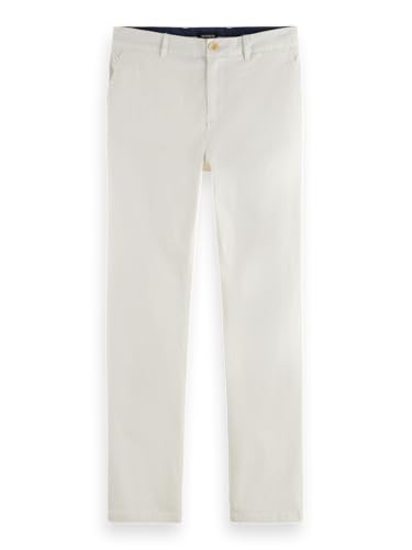 Scotch & Soda Herren Stuart Chino Pants, Off White, 36-32 Scotch & Soda Herren Stuart Chino Pants, Off White, 36-32 von Scotch & Soda