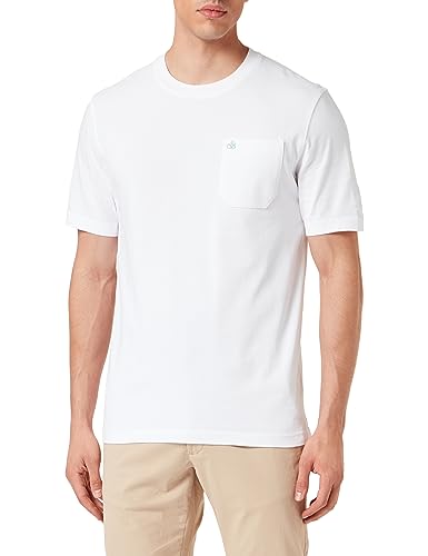 Scotch & Soda Herren Chest Pocket T-Shirt, White 0006, S von Scotch & Soda