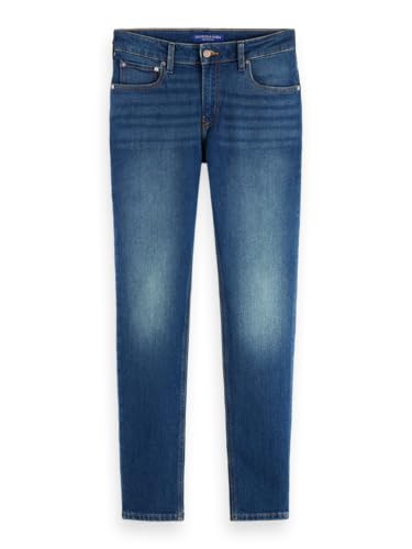 Scotch & Soda Herren Core Skim Slim Fit Jeans, Classic Blue 0543, 33W / 32L EU von Scotch & Soda