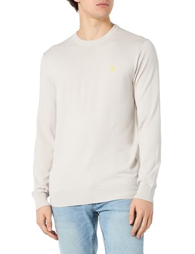 Scotch & Soda Herren Essential Crewneck Pullover Sweater, Heron Grey, XXL Scotch & Soda Herren Essential Crewneck Pullover Sweater, Heron Grey, XXL von Scotch & Soda