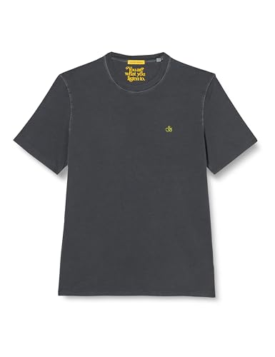 Scotch & Soda Herren Garment Dye Logo T-Shirt, Vinyl 6342, M von Scotch & Soda