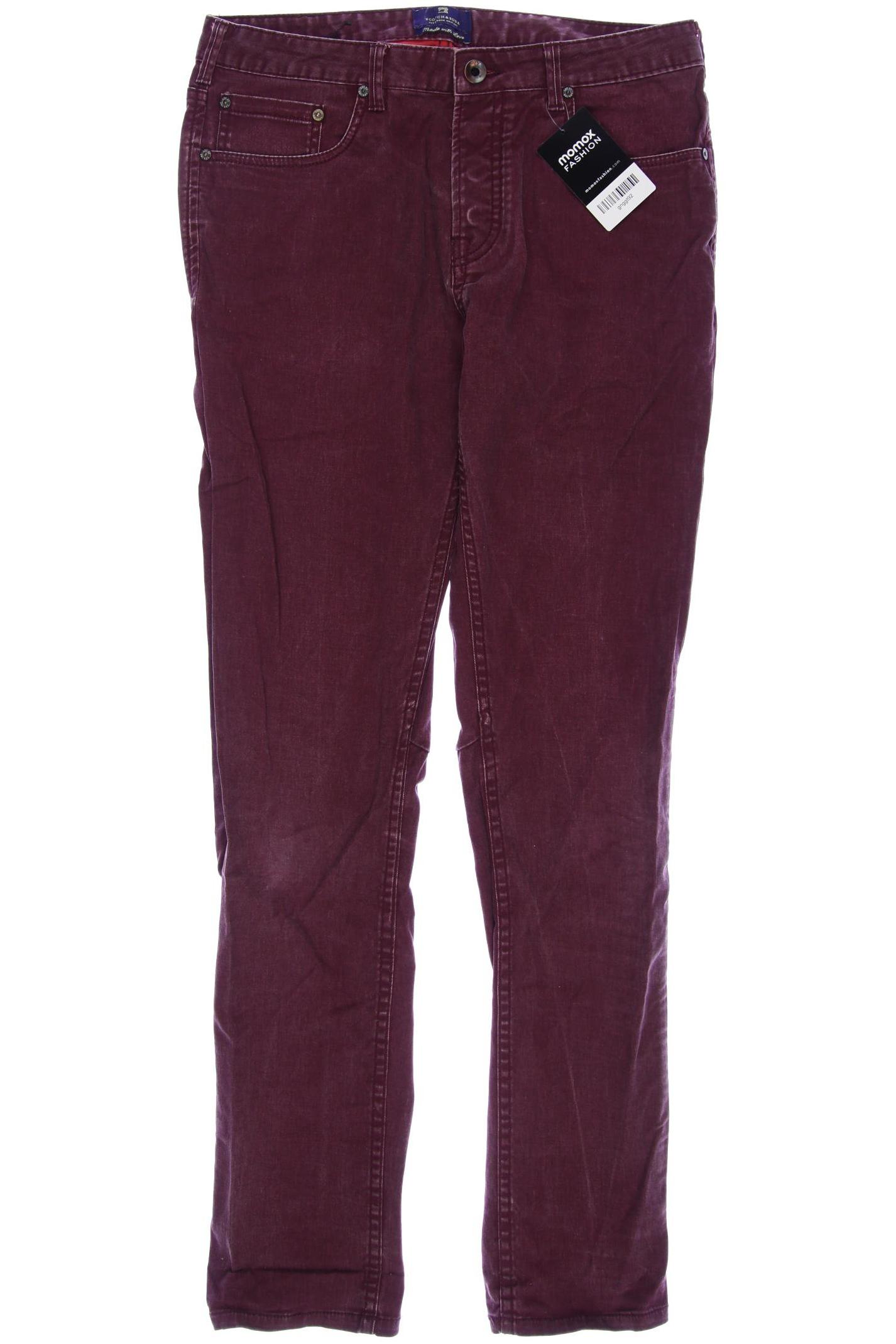 Scotch & Soda Herren Jeans, bordeaux von Scotch & Soda