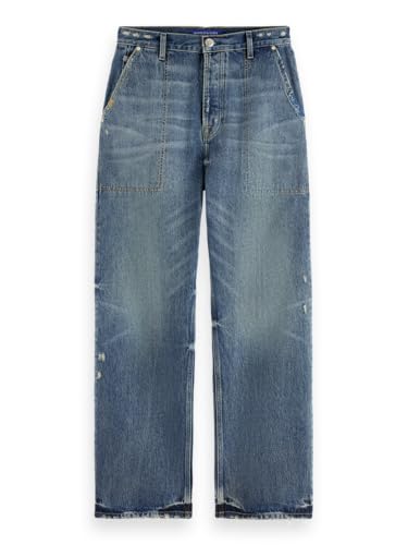 Scotch & Soda Herren Jeans The Pitch Loose Fit Workwear Jeans Day to Night, Day to Night,33W / 34L Scotch & Soda Herren Jeans The Pitch Loose Fit Workwear Jeans Day to Night, Day to Night,33W / 34L von Scotch & Soda