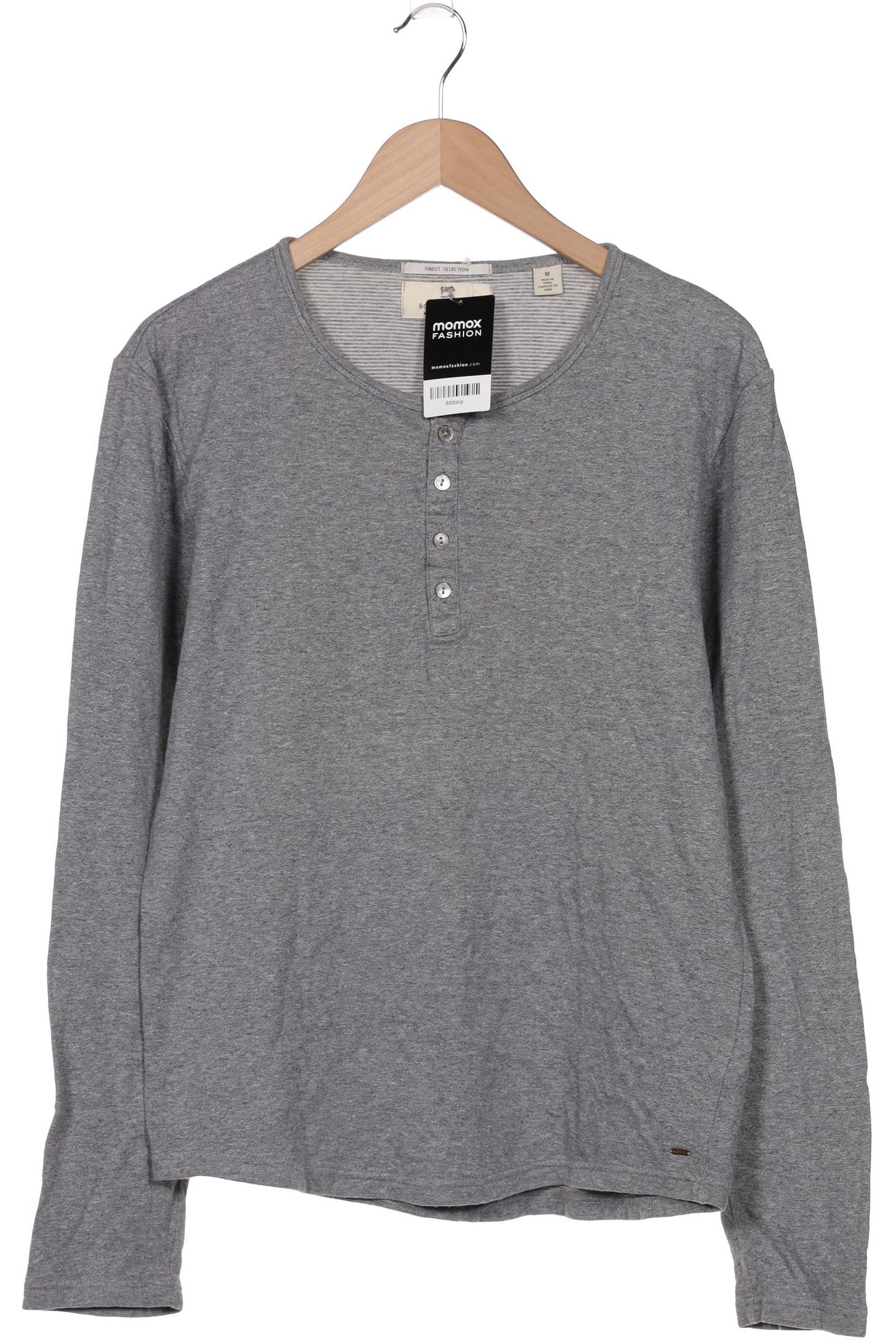 Scotch & Soda Herren Langarmshirt, grau von Scotch & Soda